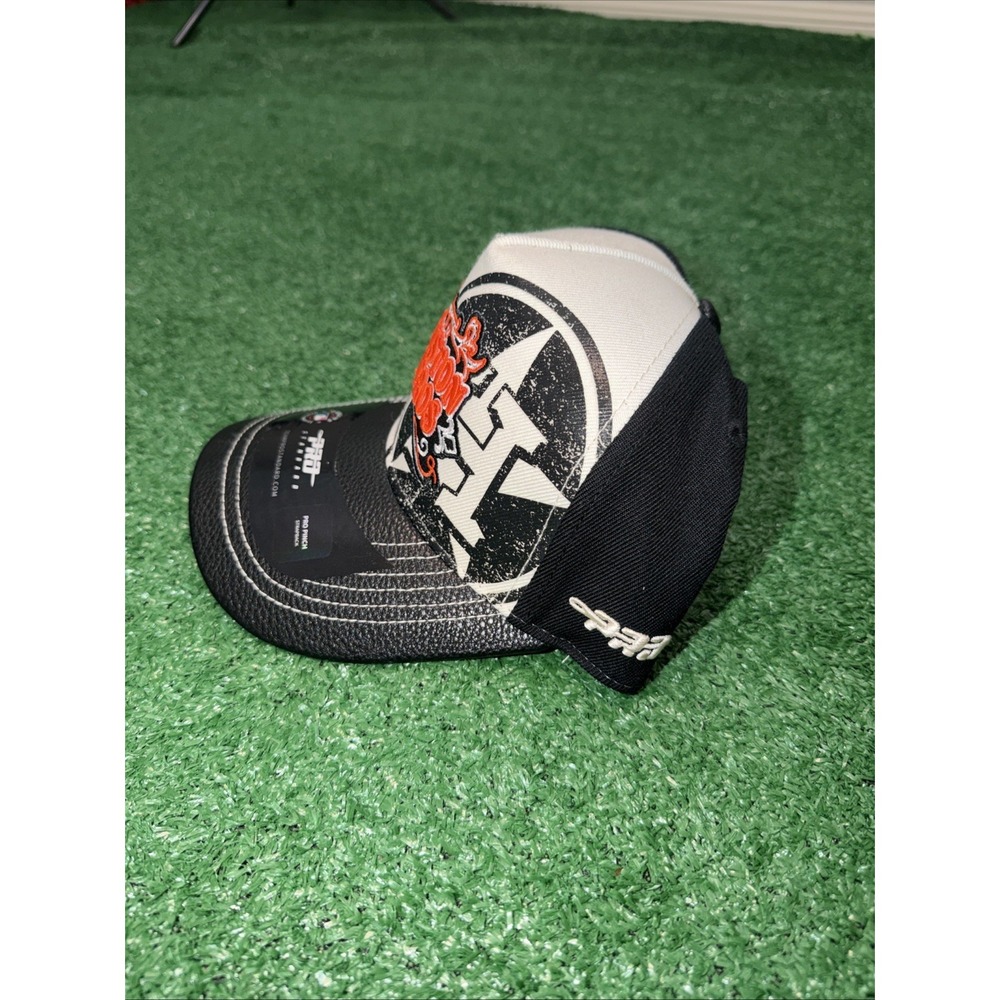Pro Standard Houston Astros Hat Strapback Adjustable Black/Orange‎ Cap NWT - Picture 3 of 7